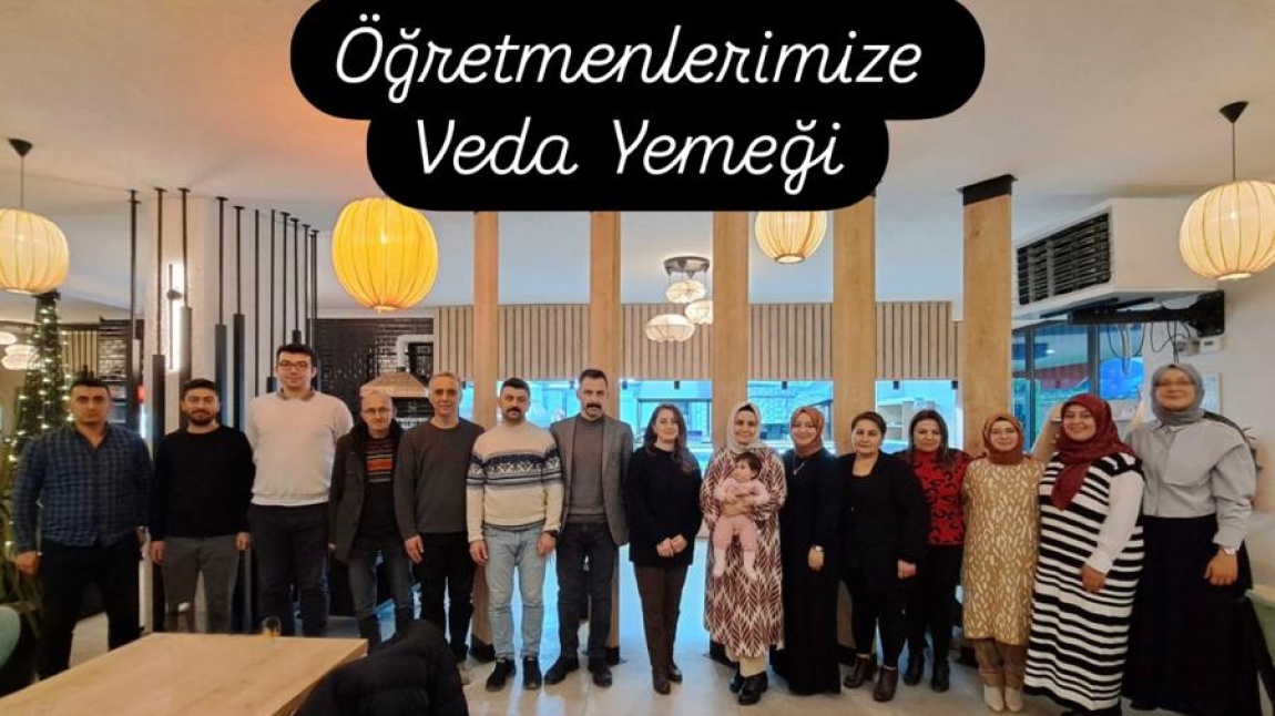 ÖĞRETMENLERİMİZE VEDA YEMEĞİ